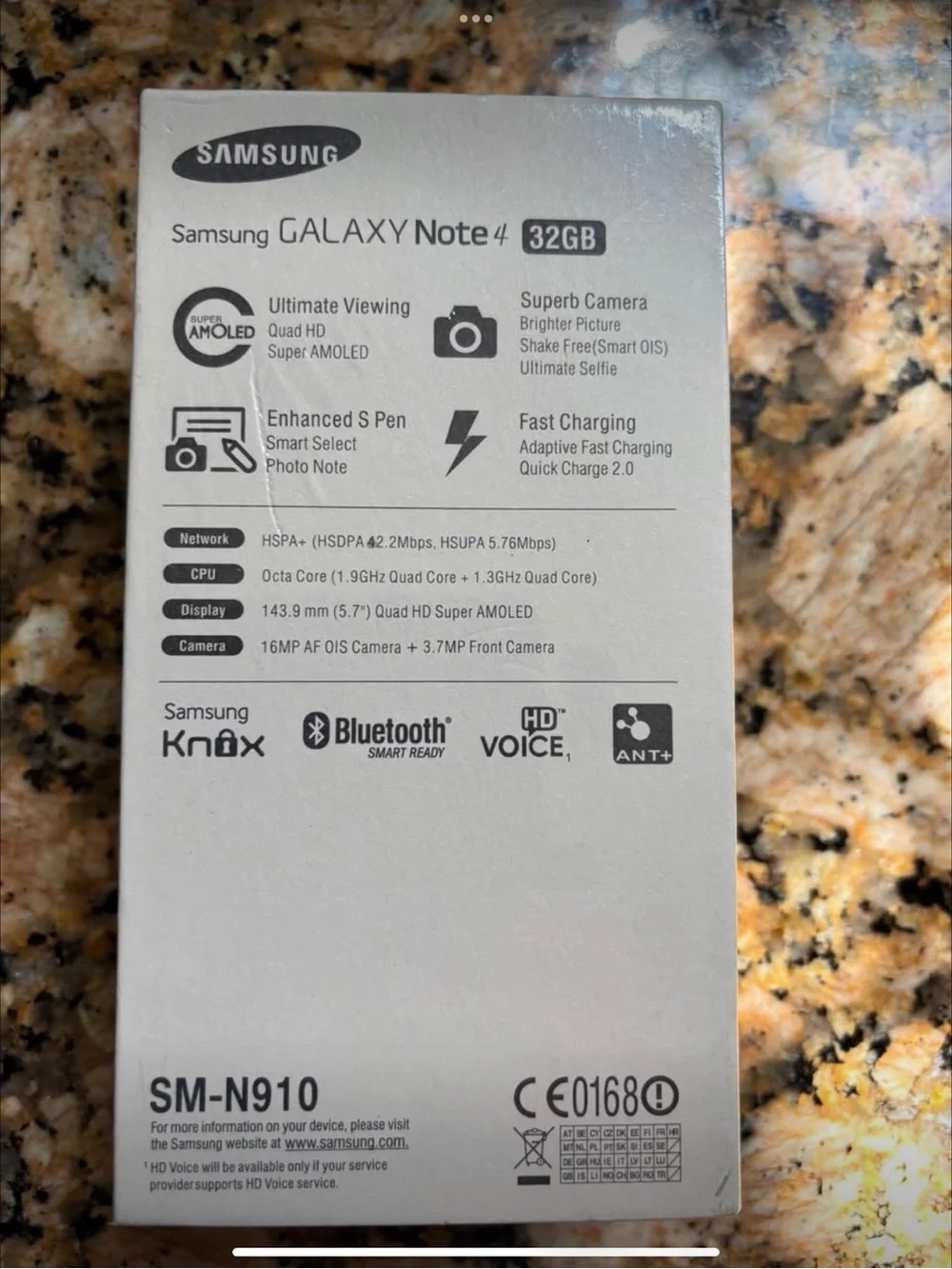 Brand New Samsung Galaxy Note 4 Unlocked in Sealed Box